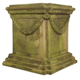 Alessa A Pedestal 22 - Architectural Med. Pedestal 19-29"H - XoticBrands Home Decor