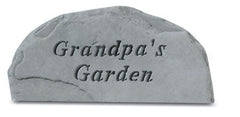 Grandpa'S Garden Memorial Garden Stone - XoticBrands Home Decor