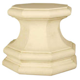 Eight Sided Base 16 - Architectural Small Pedestals -18"H - XoticBrands Home Decor