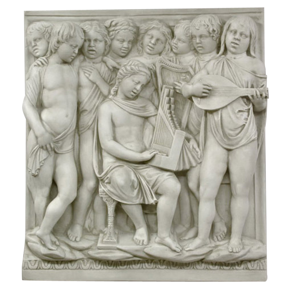 Cantoria Frieze/Instruments Wall Decor - XoticBrands Home Decor