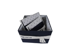 Anne Home - Set of 3 Fabric Boxes With Cover, Home furniture and decor, Old Modern Handicrafts, XoticBrands Home Decor