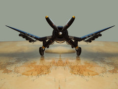1944 F4U Corsair 1:31, Home furniture and decor, Old Modern Handicrafts, XoticBrands Home Decor