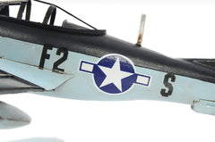 1943 Grey Mustang P51 1:40 Fighter Bomber Iron Aviation Model, Home furniture and decor, Old Modern Handicrafts, XoticBrands Home Decor
