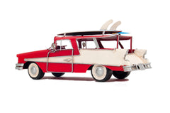 1957 Ford Country Squire Station Wagon Red, Home furniture and décor, OLD MODERN HANDICRAFTS, XoticBrands Home Decor