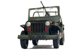 1941 Willys MB Overland Jeep Green Metal Handmade, Home furniture and décor, OLD MODERN HANDICRAFTS, XoticBrands Home Decor