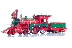 Christmas Train Model Handmade Tin Metal Handmade, Home furniture and décor, OLD MODERN HANDICRAFTS, XoticBrands Home Decor