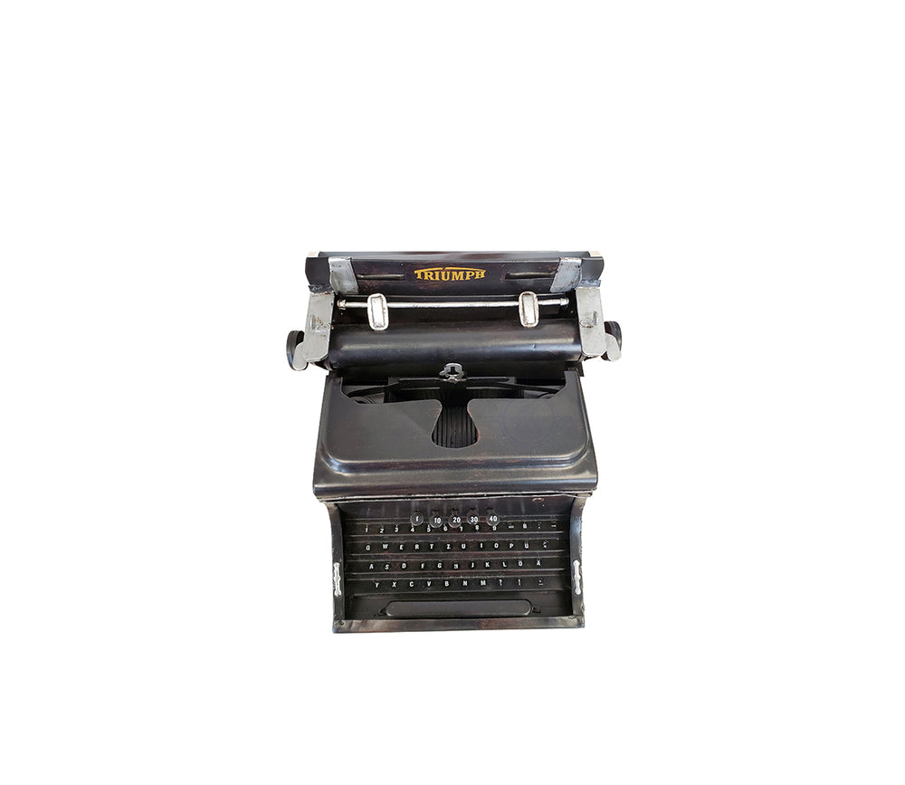 1945 Triumph German Typewriter Handmade metal, Home furniture and décor, OLD MODERN HANDICRAFTS, XoticBrands Home Decor