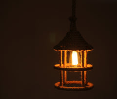 Rope Pendant Lamp, Home furniture and decor, Old Modern Handicrafts, XoticBrands Home Decor