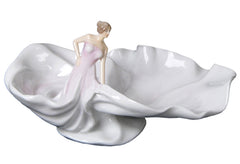 Swirling Skirt Dish - Home Accent. - XoticBrands Home Decor