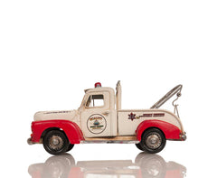 Metal Handmade Classic Chevrolet Tow Truck, Home furniture and décor, OLD MODERN HANDICRAFTS, XoticBrands Home Decor