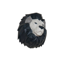 Anne Home - Origami Lion Head Wall Decoration, Home furniture and decor, Old Modern Handicrafts, XoticBrands Home Decor