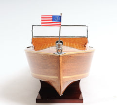Chris Craft Runabout with Display Case, Home furniture and decor, Old Modern Handicrafts, XoticBrands Home Decor