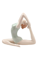 Yoga - One-Legged King Pigeon Pose - Yoga, Performance Art. - XoticBrands Home Decor