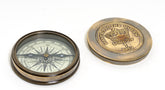 Makers to the Queen Compass w leather case Model Display, Home furniture and decor, Old Modern Handicrafts, XoticBrands Home Decor