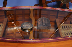 Makers to the Queen Compass w leather case Model Display, Home furniture and decor, Old Modern Handicrafts, XoticBrands Home Decor