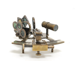 Nautical Sextant in wood box (Medium) Model Display, Home furniture and decor, Old Modern Handicrafts, XoticBrands Home Decor