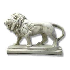 Walking Lion - Animal Garden Statue - XoticBrands Home Decor