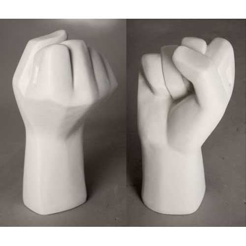 Blocked Fist - Hands Drawing Casts - XoticBrands Home Decor