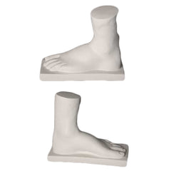 Foot On Platform - Feet Drawing Casts - XoticBrands Home Decor