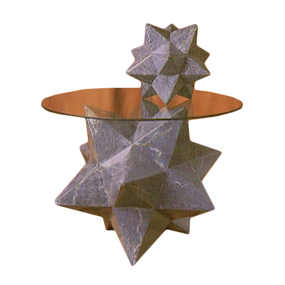Zinc Star Table Base 18 H - Display Display - XoticBrands Home Decor