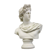 Apollo Bust Small 14 H - Greek & Roman Busts - XoticBrands Home Decor