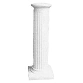 Short Simple Fluted Pedestal - Architectural Columns - XoticBrands Home Decor