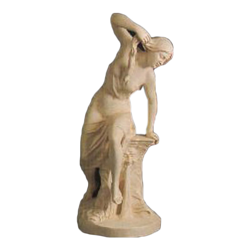 Girl Of The Fountain - Greek & Roman Classical Sculpture - XoticBrands Home Decor