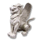Mystical Winged Lion 19 - Gargoyles Griffins - XoticBrands Home Decor