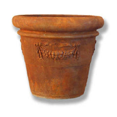 30 Garland Rolled Rim Pot - Planters Large Planters 29"H+ - XoticBrands Home Decor