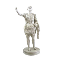Augustus Caesar Of Primaporta Classical Sculpture - XoticBrands Home Decor