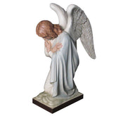 Kneeling Angel Arms Crossed Garden Angel Statue - XoticBrands Home Decor