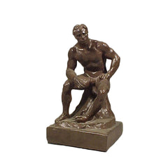 Athlete By Rodin 12.5 - Rodin Classical Sculpture - XoticBrands Home Decor
