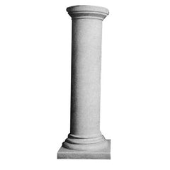 Flutless Column 39 - Architectural Columns - XoticBrands Home Decor