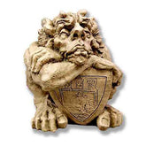 Crusader Gargoyl With Shield 20 - Gargoyles Gargoyles - XoticBrands Home Decor