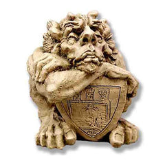 Crusader Gargoyl With Shield 20 - Gargoyles Gargoyles - XoticBrands Home Decor
