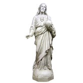 Sacred Heart To The World 62" Classical Sculpture - XoticBrands Home Decor