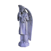 Majestic Guardian Angel-R 52 Classical Sculpture - XoticBrands Home Decor