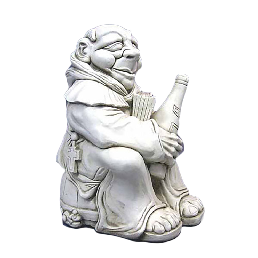 Dom Benedic. Monk 8 Gargoyle Sculpture - XoticBrands Home Decor