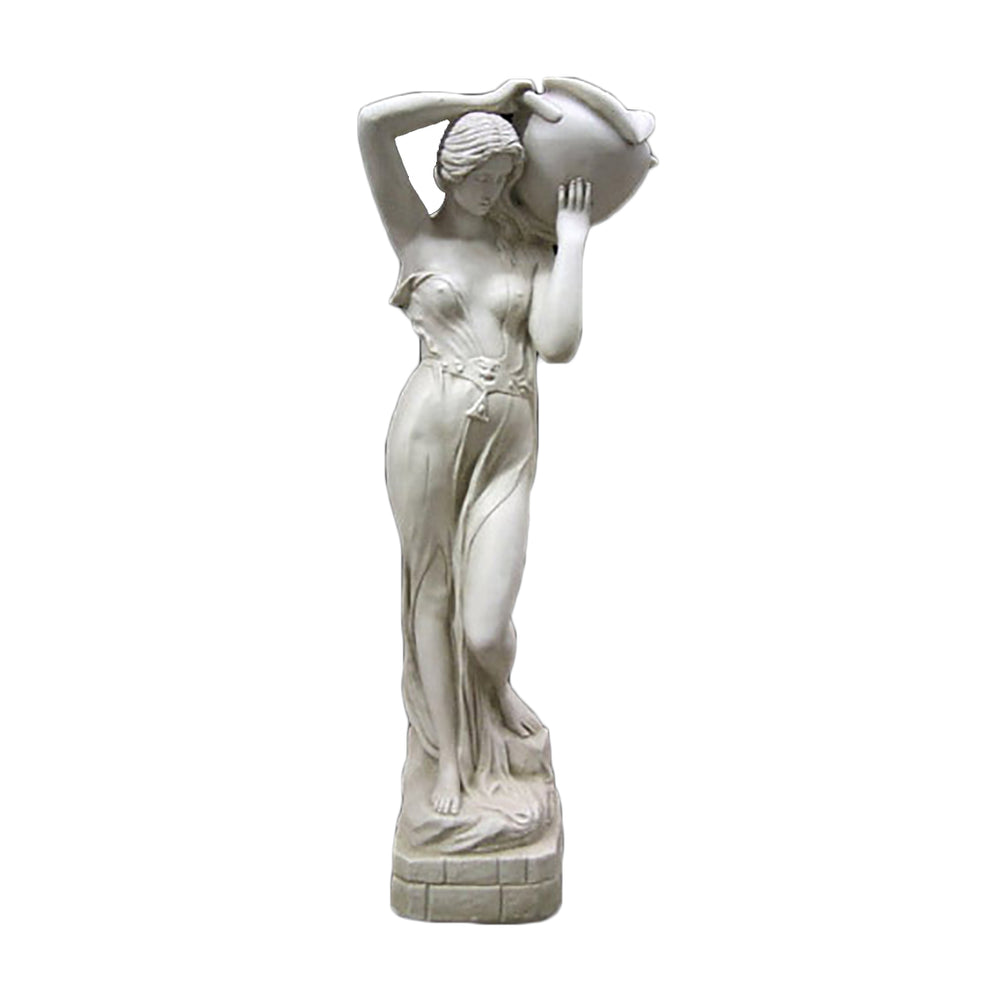 Grec. Water Maiden No Plumbing - Large Classical Sculpture - XoticBrands Home Decor