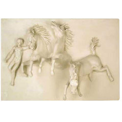 Horses/Anahita Lg 26 H Garden Animal Statue - XoticBrands Home Decor