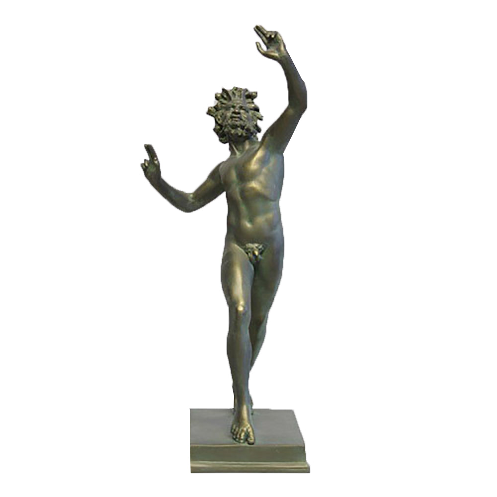 Dancing Faunus 19 - Figurines Classical Sculpture - XoticBrands Home Decor
