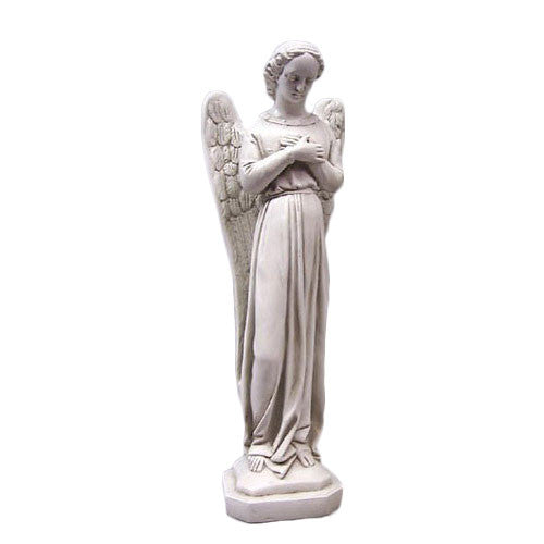 Angel Cari Cross Hands 21 Fs Garden Angel Statue - XoticBrands Home Decor
