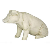 Arnold The Pig Sitting 15 H Garden Animal Statue - XoticBrands Home Decor