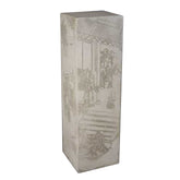 Oriental Rectangle Ped. 40 - Display Asian/Eastern - XoticBrands Home Decor