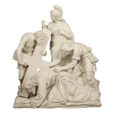Jesus Falls The 2Nd Time Station 7 Large Religious Sculpture - XoticBrands Home Decor