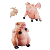 Obediah Pig 21 Garden Animal Statue - XoticBrands Home Decor