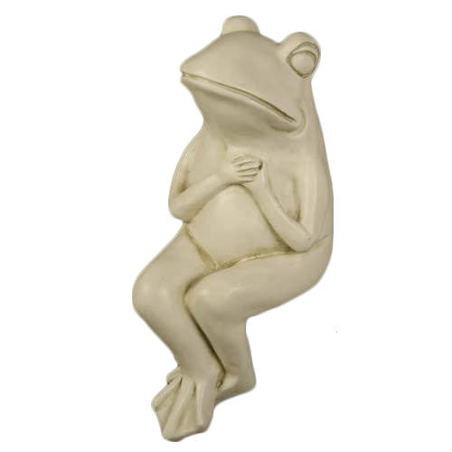 Drama Frog 8 Garden Animal Statue - XoticBrands Home Decor