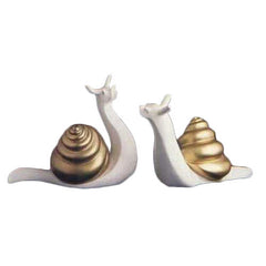 Escargot (Set Of 2) Garden Animal Statue - XoticBrands Home Decor