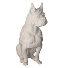 Boxer Dog 30 H Garden Animal Statue - XoticBrands Home Decor