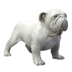 Bulldog 17 Inch Garden Animal Statue - XoticBrands Home Decor